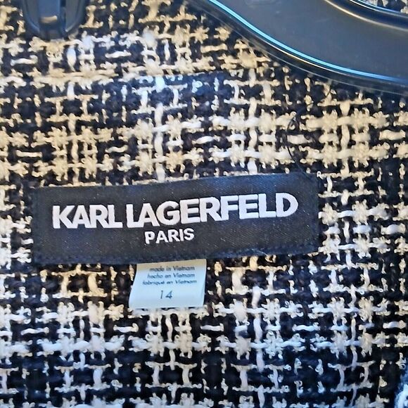 Karl Lagerfeld Paris Short Jacket 14P. Business or Y2k Ware. - Picture 5 of 13